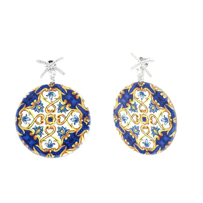 Boucles d'oreilles en argent 925