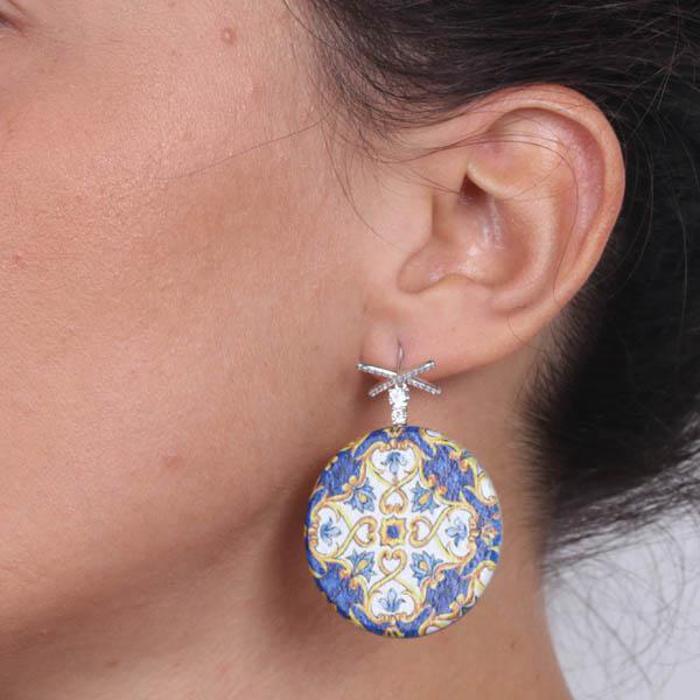 Boucles d'oreilles en argent 925