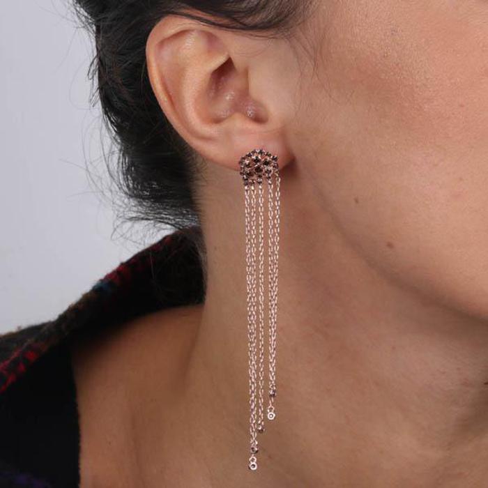 Boucles d'oreilles en argent 925