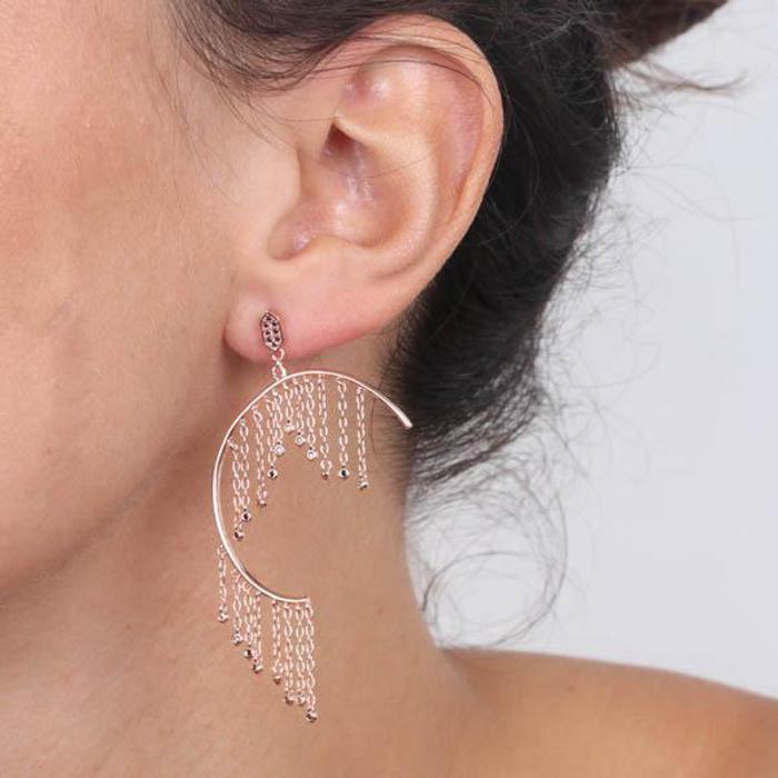 Boucles d'oreilles en argent 925
