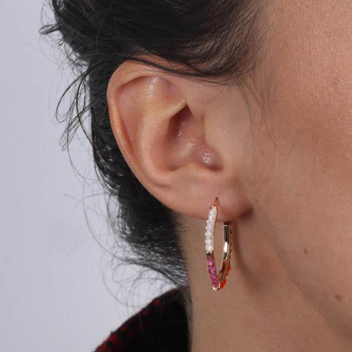 Boucles d'oreilles en argent 925
