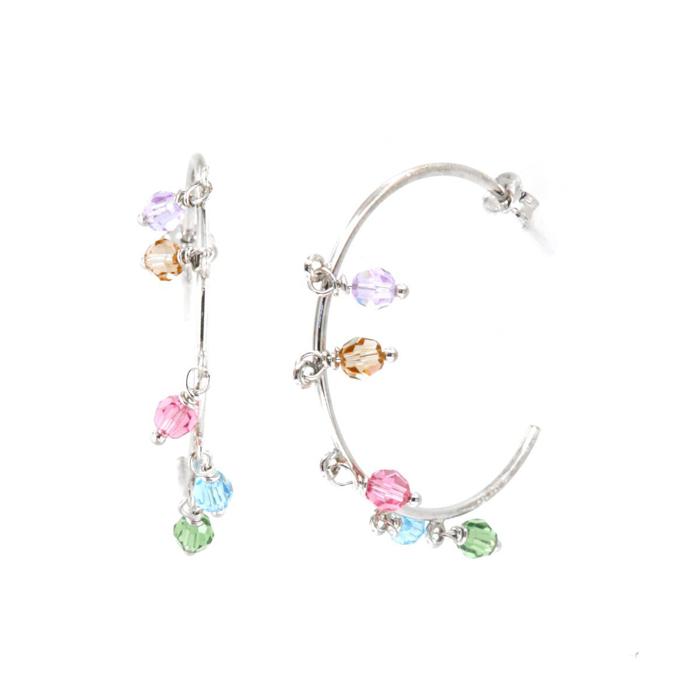 Boucles d'oreilles en argent 925