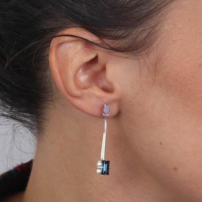 Boucles d'oreilles en argent 925