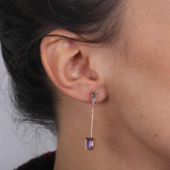 Boucles d'oreilles en argent 925