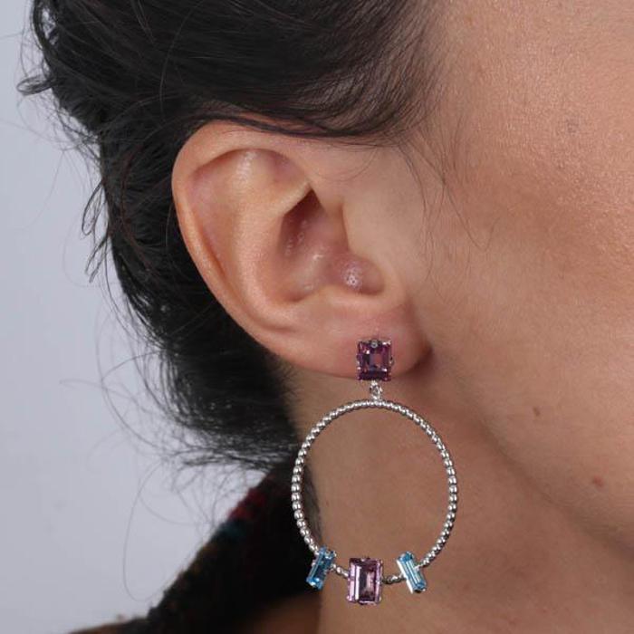 Boucles d'oreilles en argent 925