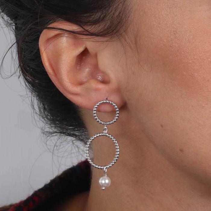 Boucles d'oreilles en argent 925