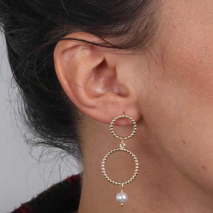 Boucles d'oreilles en argent 925