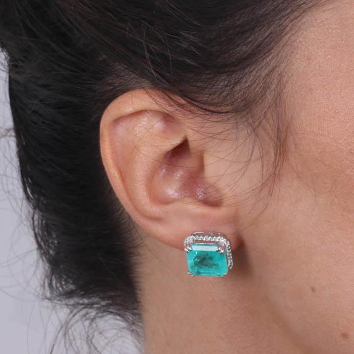 Boucles d'oreilles en argent 925