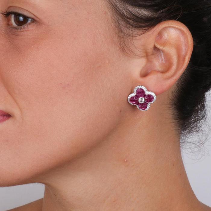 Boucles d'oreilles en argent 925