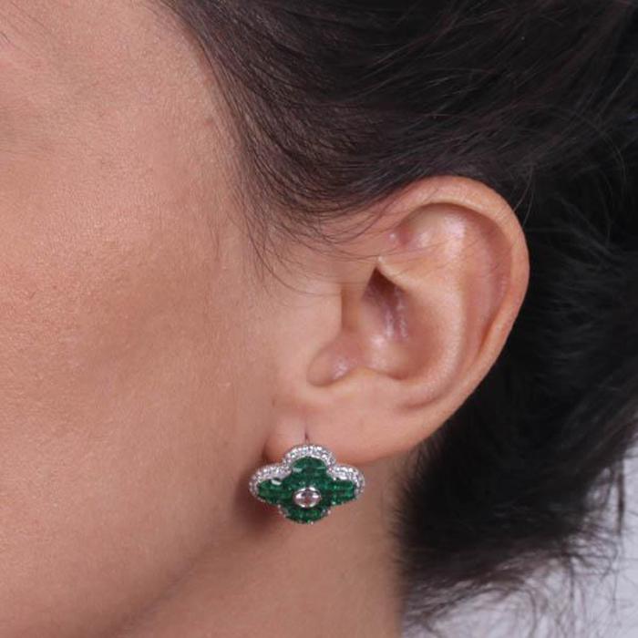 Boucles d'oreilles en argent 925