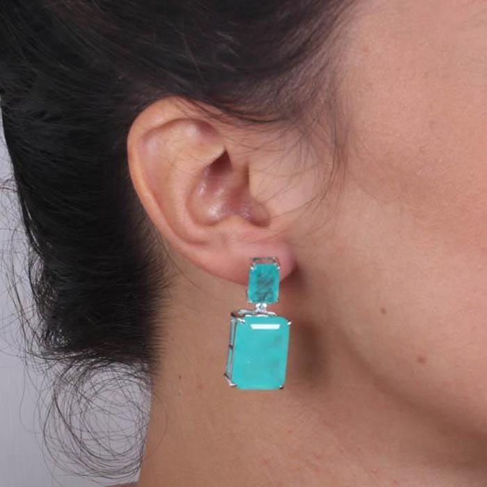 Boucles d'oreilles en argent 925