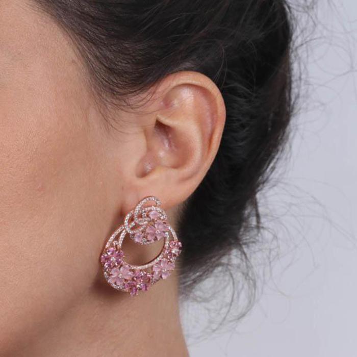 Boucles d'oreilles en argent 925