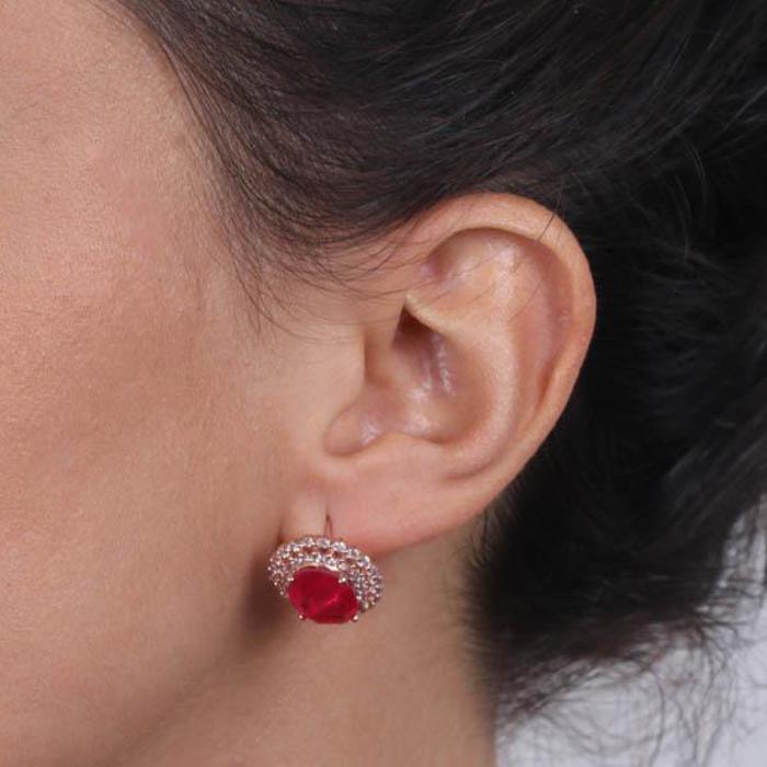 Boucles d'oreilles en argent 925