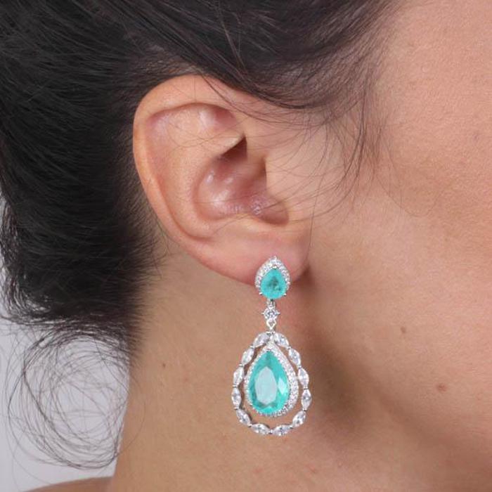 Boucles d'oreilles en argent 925