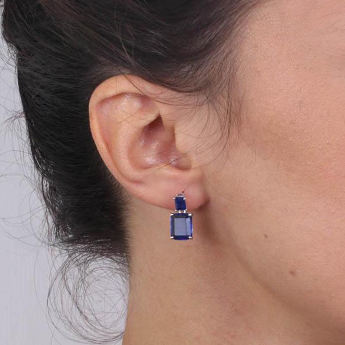 Boucles d'oreilles en argent 925