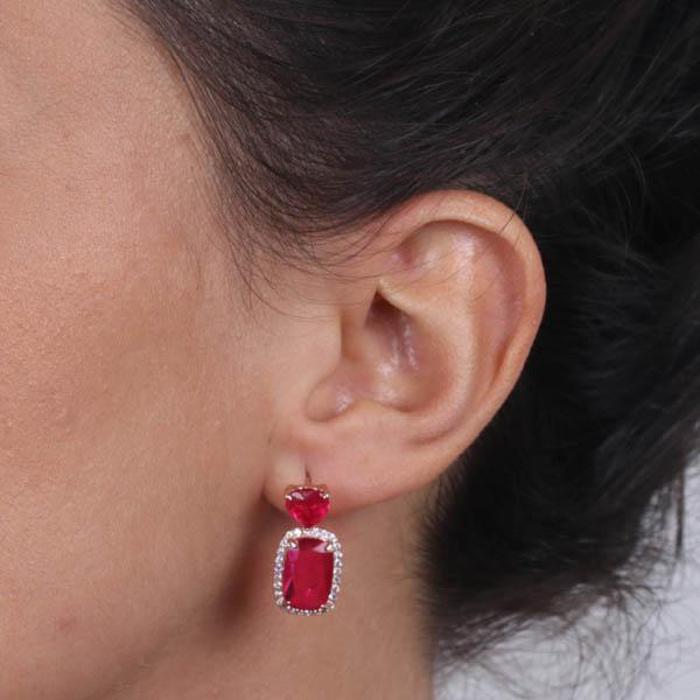 Boucles d'oreilles en argent 925