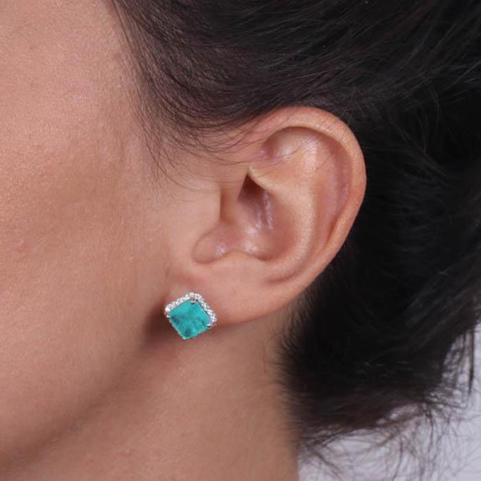 Boucles d'oreilles en argent 925