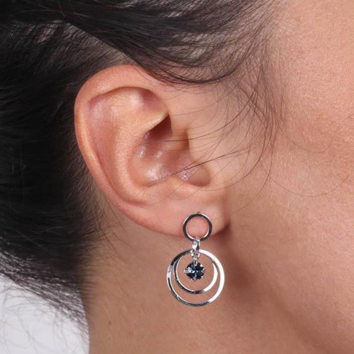 Boucles d'oreilles en argent 925