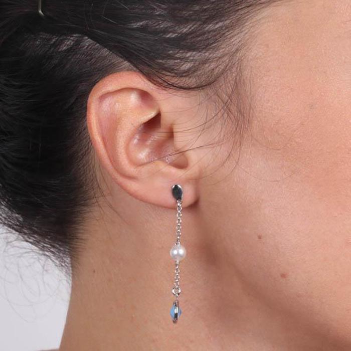 Boucles d'oreilles en argent 925