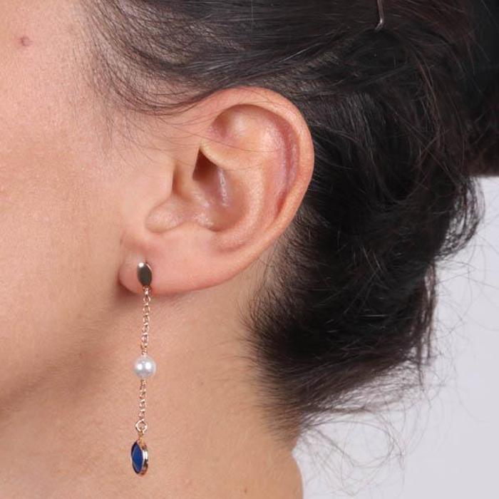 Boucles d'oreilles en argent 925