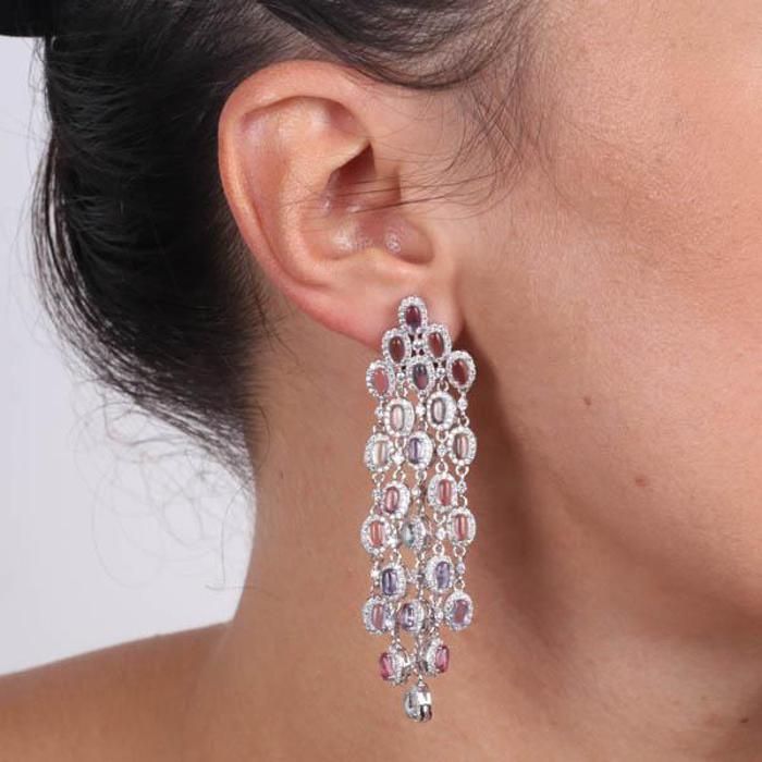 Boucles d'oreilles en argent 925