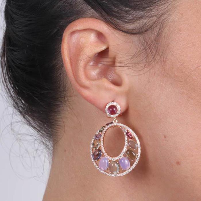 Boucles d'oreilles en argent 925