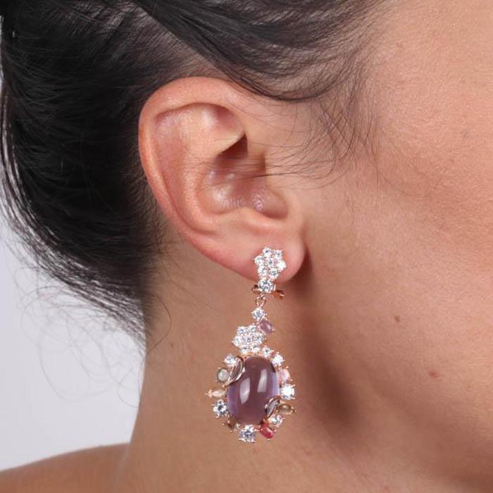 Boucles d'oreilles en argent 925