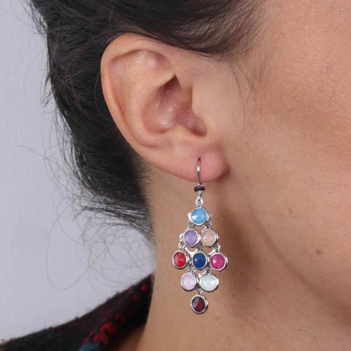 Boucles d'oreilles en argent 925