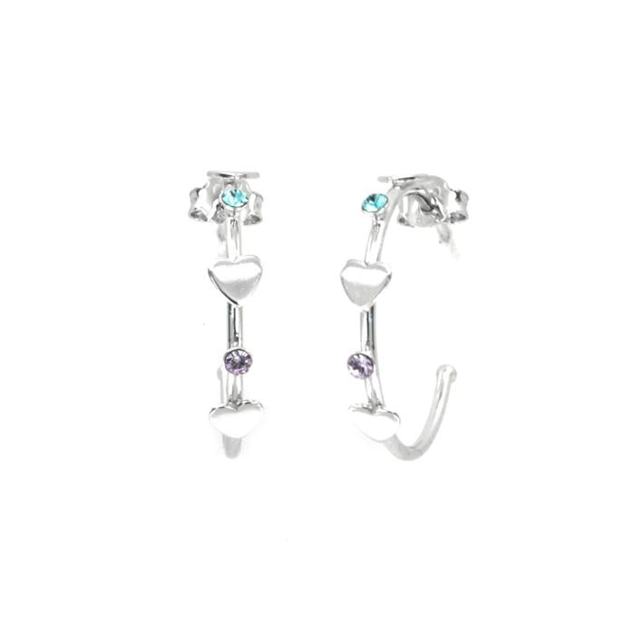 Boucles d'oreilles en argent 925