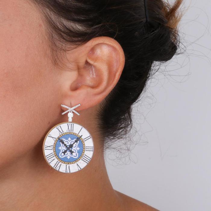 Boucles d'oreilles en argent 925
