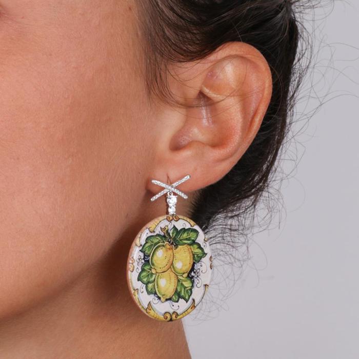 Boucles d'oreilles en argent 925