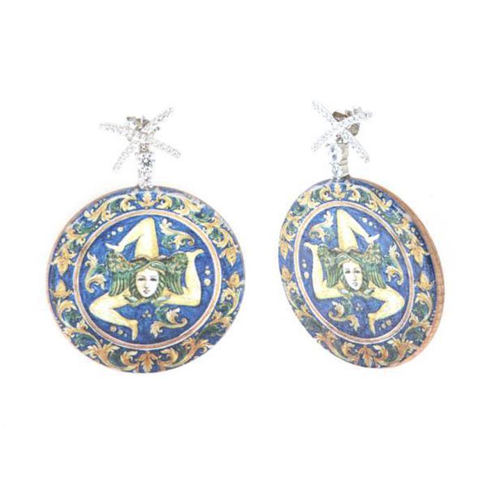 Boucles d'oreilles en argent 925