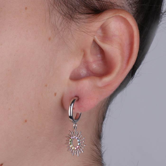 Boucles d'oreilles en argent 925
