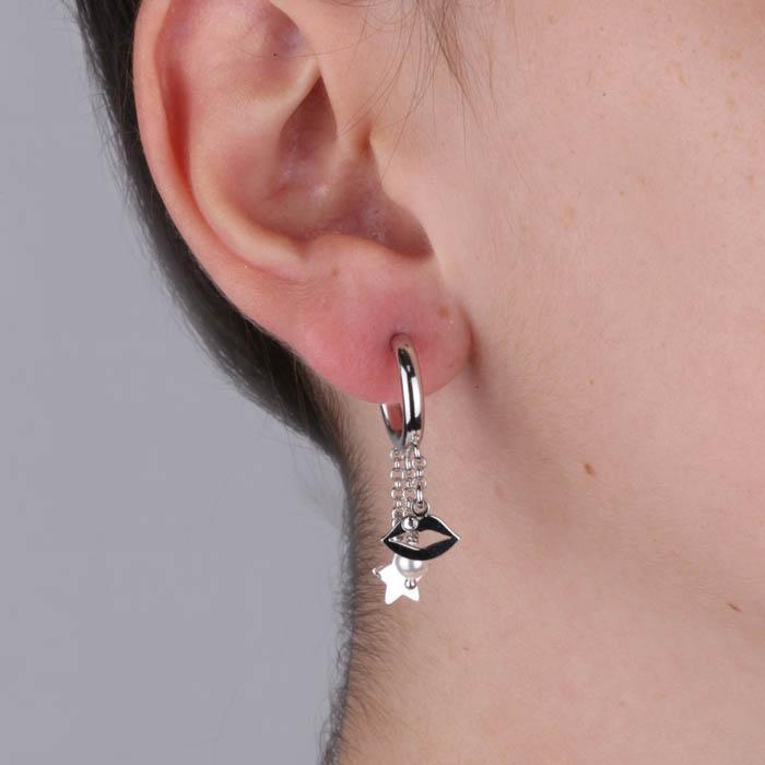 Boucles d'oreilles en argent 925