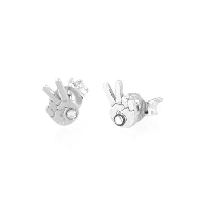 Boucles d'oreilles en argent 925