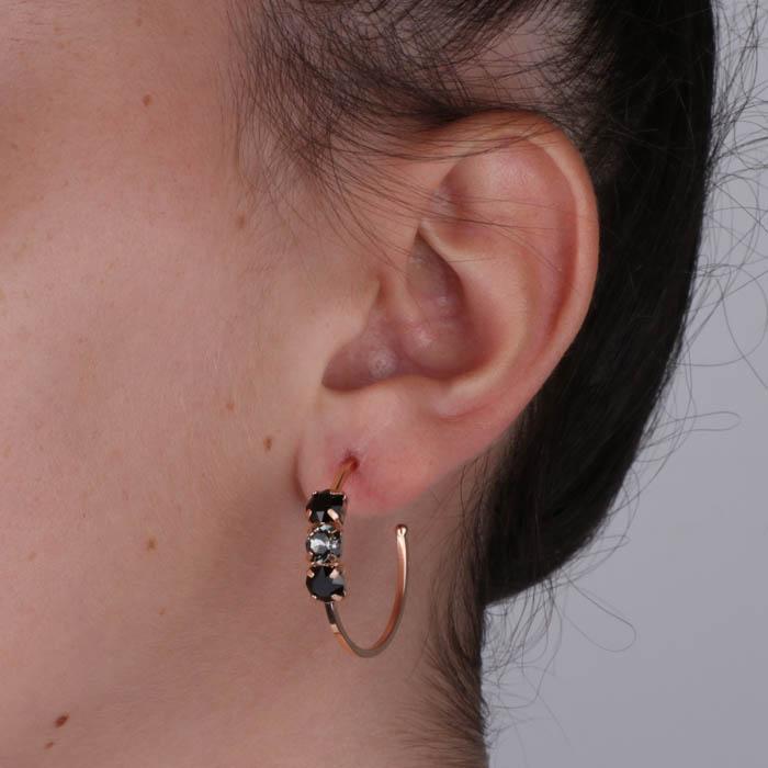 Boucles d'oreilles en argent 925