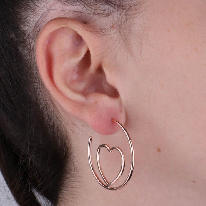 Boucles d'oreilles en argent 925