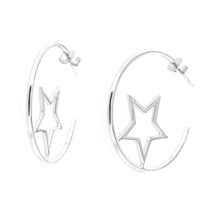 Boucles d'oreilles en argent 925