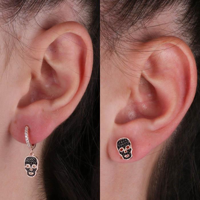 Boucles d'oreilles en argent 925