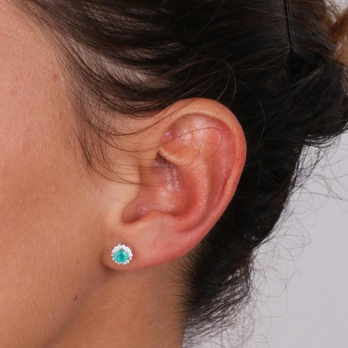 Boucles d'oreilles en argent 925