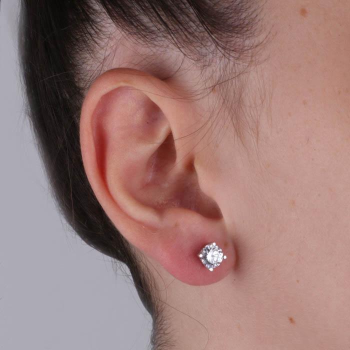 Boucles d'oreilles en argent 925