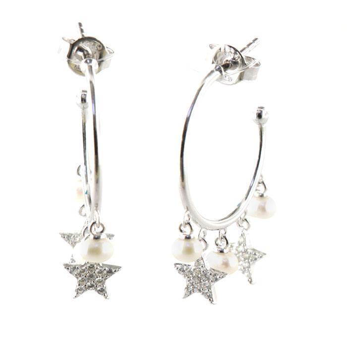 Boucles d'oreilles en argent 925
