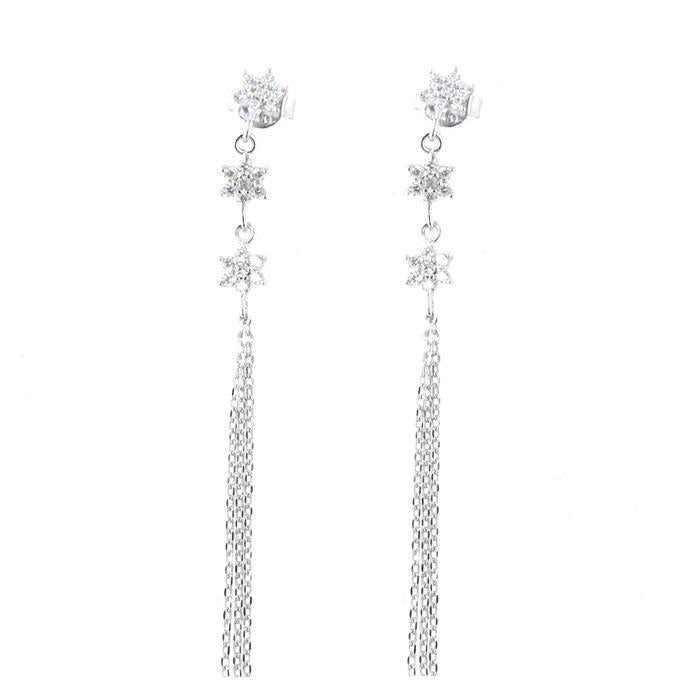 Boucles d'oreilles en argent 925