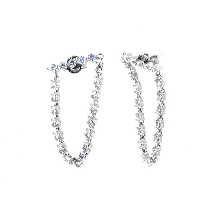Boucles d'oreilles en argent 925