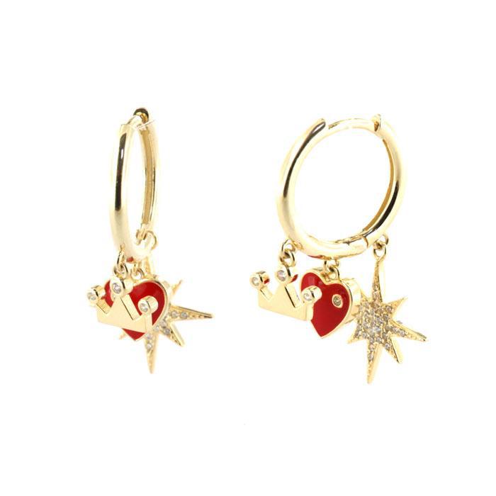 Boucles d'oreilles en argent 925