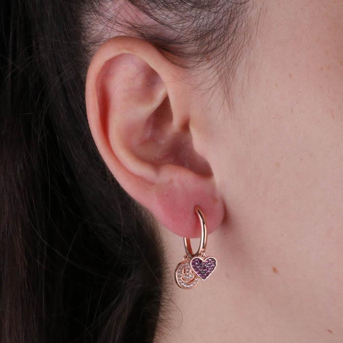Boucles d'oreilles en argent 925