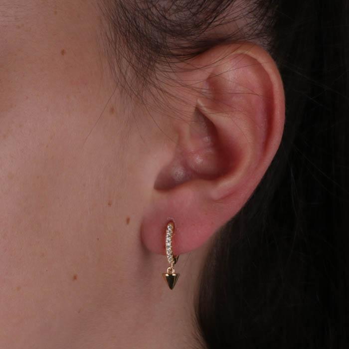Boucles d'oreilles en argent 925