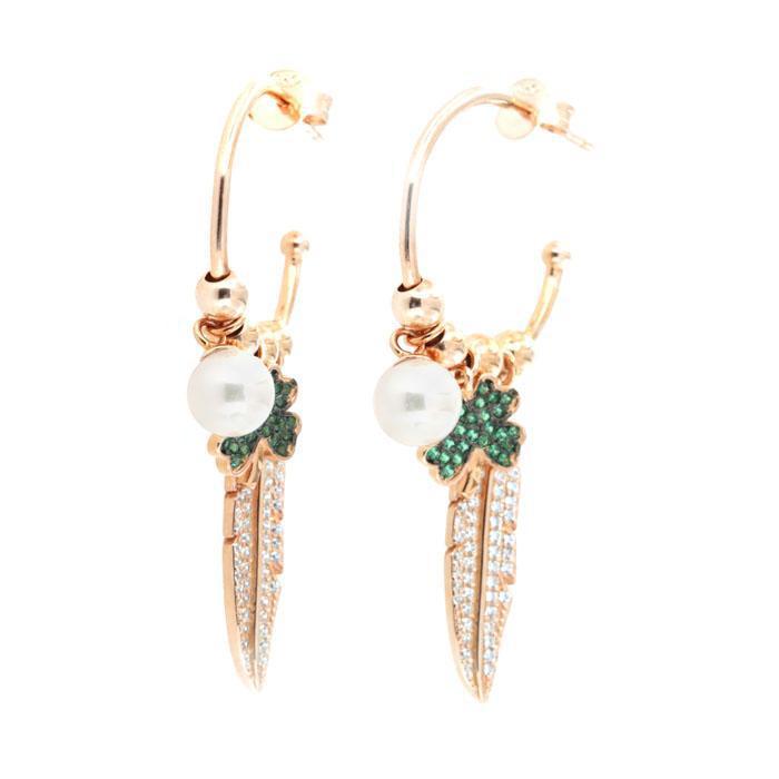 Boucles d'oreilles en argent 925