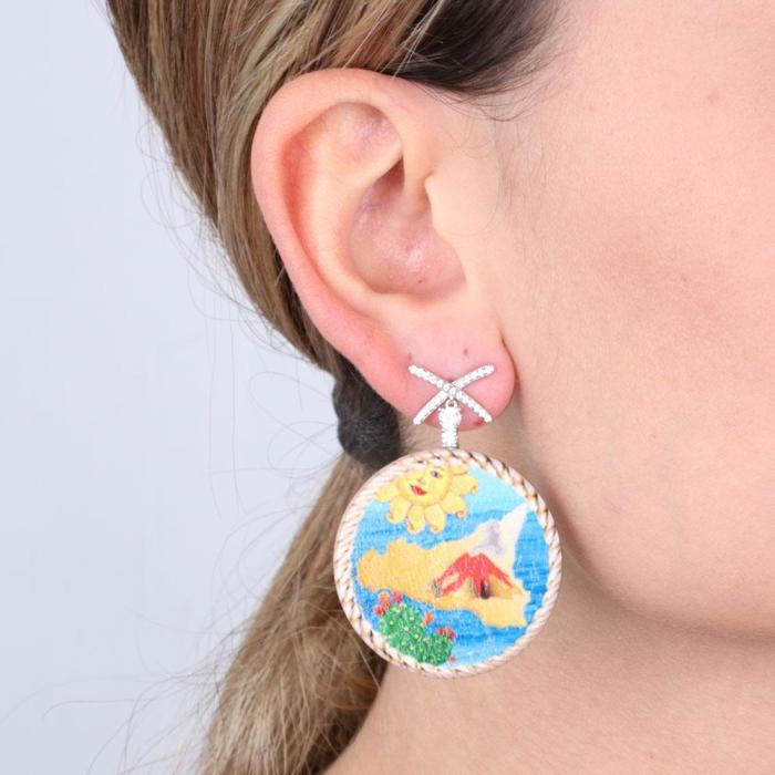 Boucles d'oreilles en argent 925