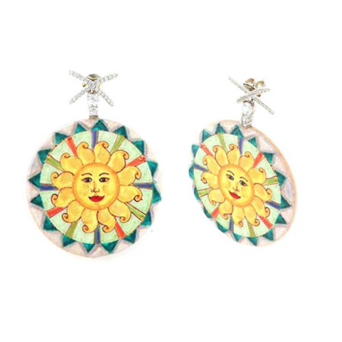 Boucles d'oreilles en argent 925